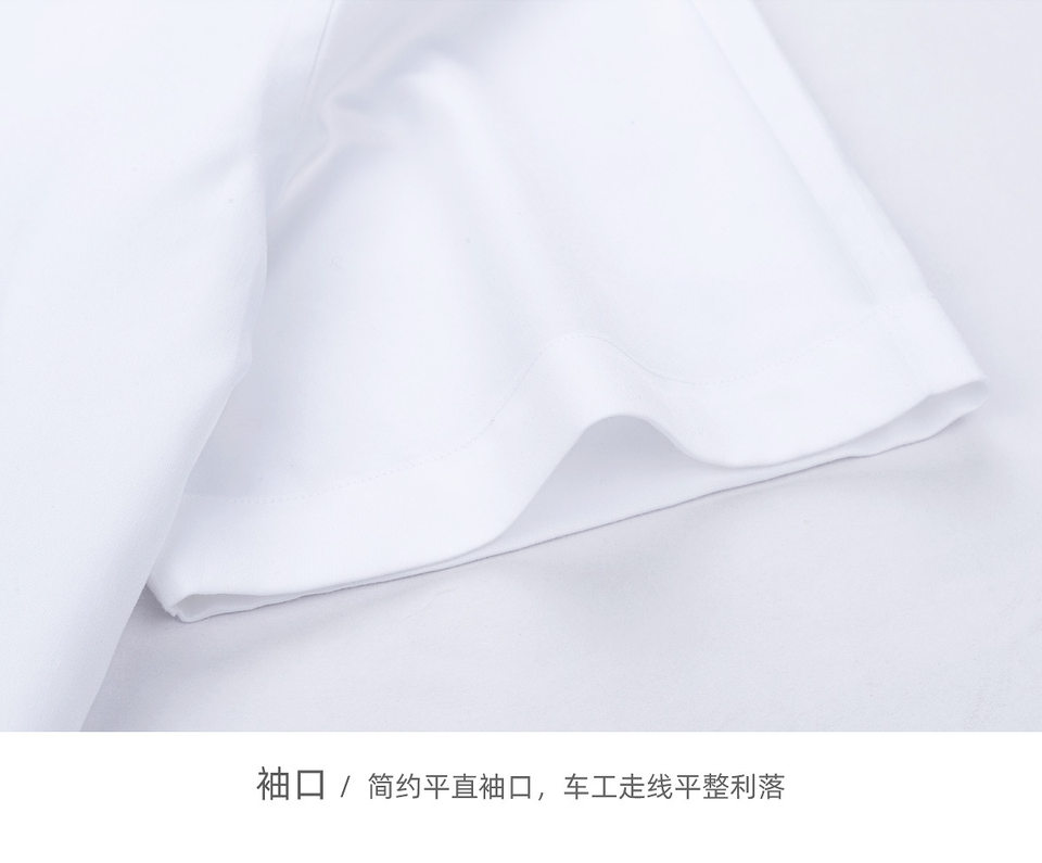 Áo sơ mi nam ngắn tay 100% cotton 230 sợi chống nhăn không cần ủi phong cách công sở — Sọc xám xanh - Áo tay ngắn 203, Trắng - Áo tay ngắn 001, Xanh nhạt - Áo tay ngắn 011, Xanh xám nhạt - Áo tay ngắn 006 chi tiết 26