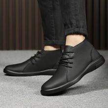 北疆狼牛皮男鞋 头层软牛皮制作 透气舒适 休闲时尚大方 正品成年