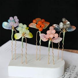 发夹;发钗;发簪