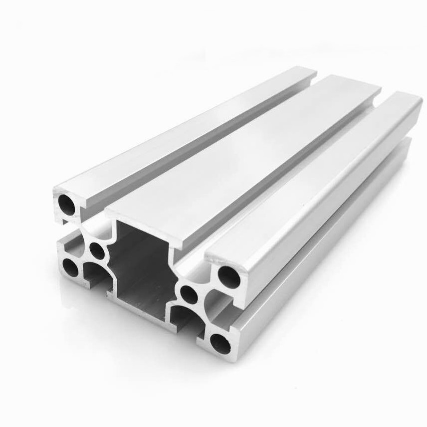 贵州工业4080铝型材铝合金输送线配件型材批发汇利兴框架阳极氧化