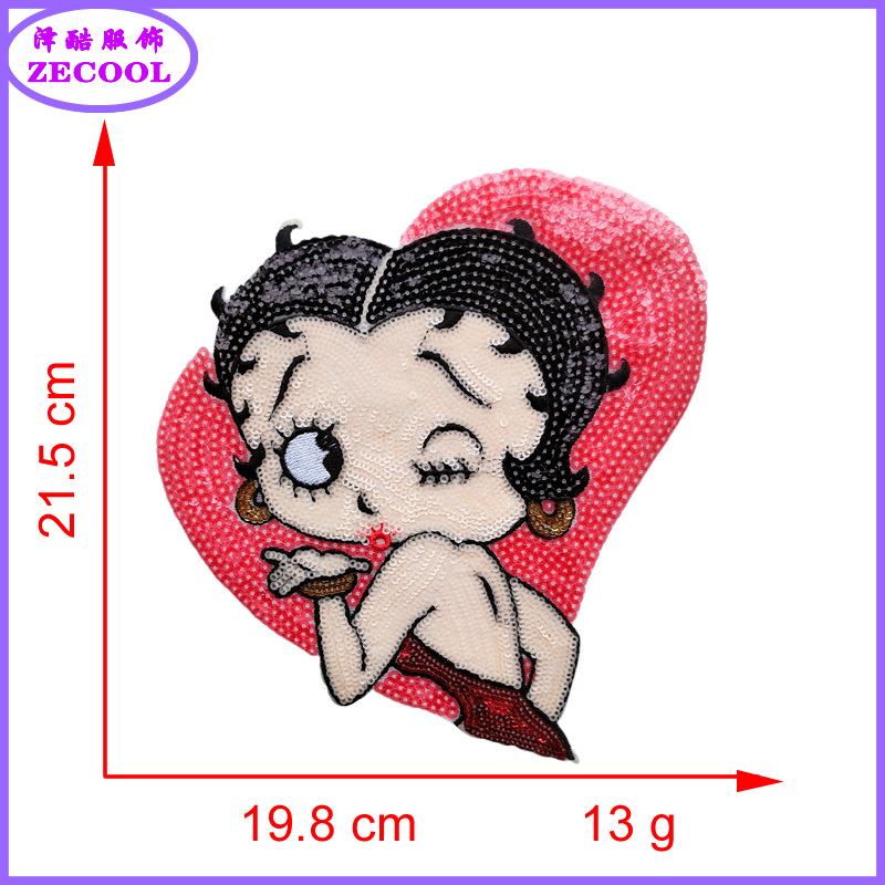 Moda tela bordado accesorios de ropa bordado perlas chicas calaveras mexicanos personajes sequillas bordado accesorios de ropa