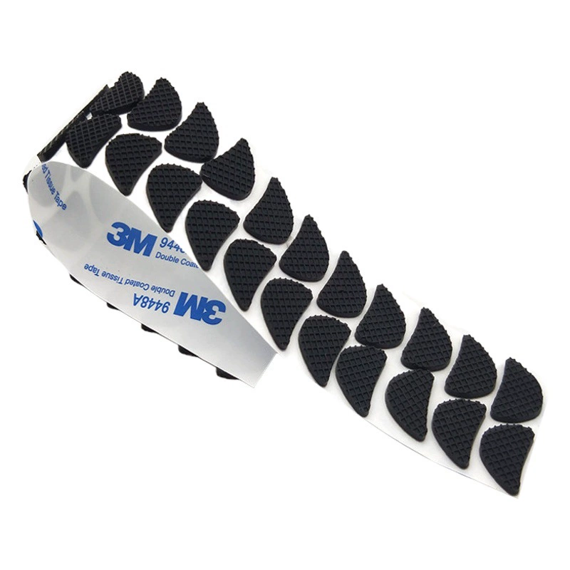 Пищевая силиконовая прокладка Прозрачная силиконовая прокладка, уплотнительная силиконовая прокладка, самоклеящаяся резиновая подушка для ног, силиконовая прокладка