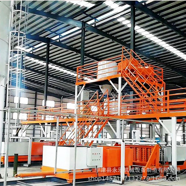 定制机械轻质石膏隔墙板生产设备石膏板生产线空心