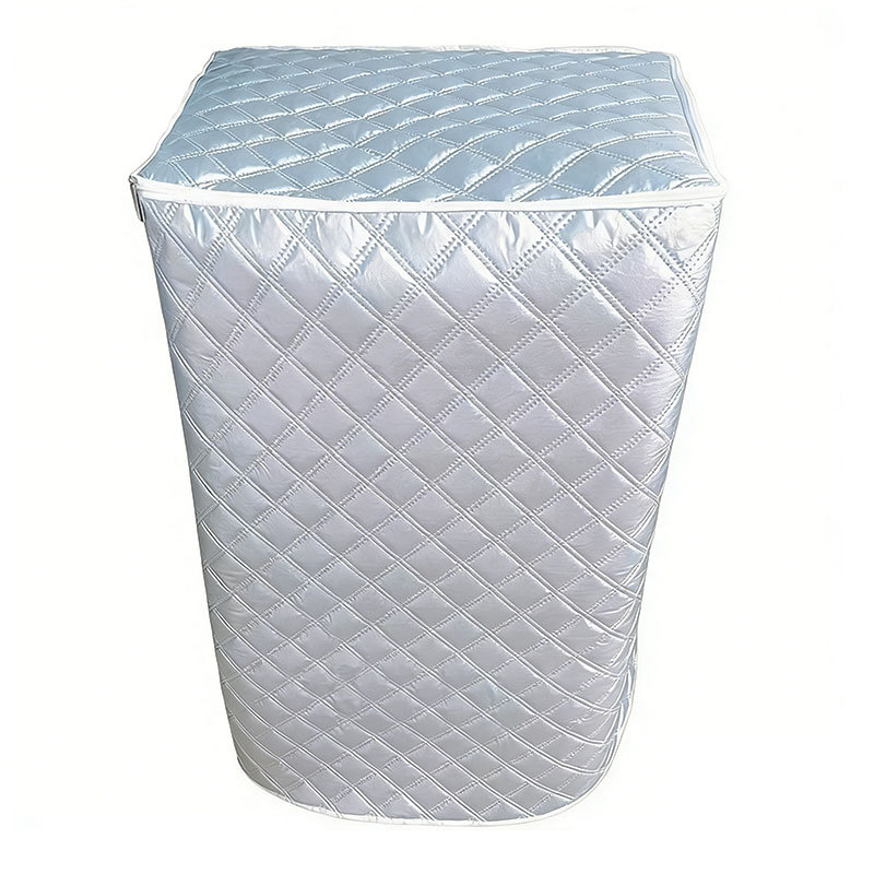 Chaqueta de polvo de película de aluminio engrosada de aislamiento térmico Haier Little Swan Beauty especial para balcón de protección solar de la lavadora de ruedas de onda image 6