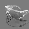 New Blosshand Window Diamond Eye Mirror Laboratory Transparent Glasses Anti -Face Splash Splash Optical Masks Wholesale Eye Mask