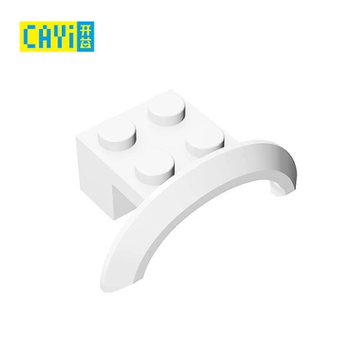Small Particle Moc Spare – Motorcycle wheel hub - white