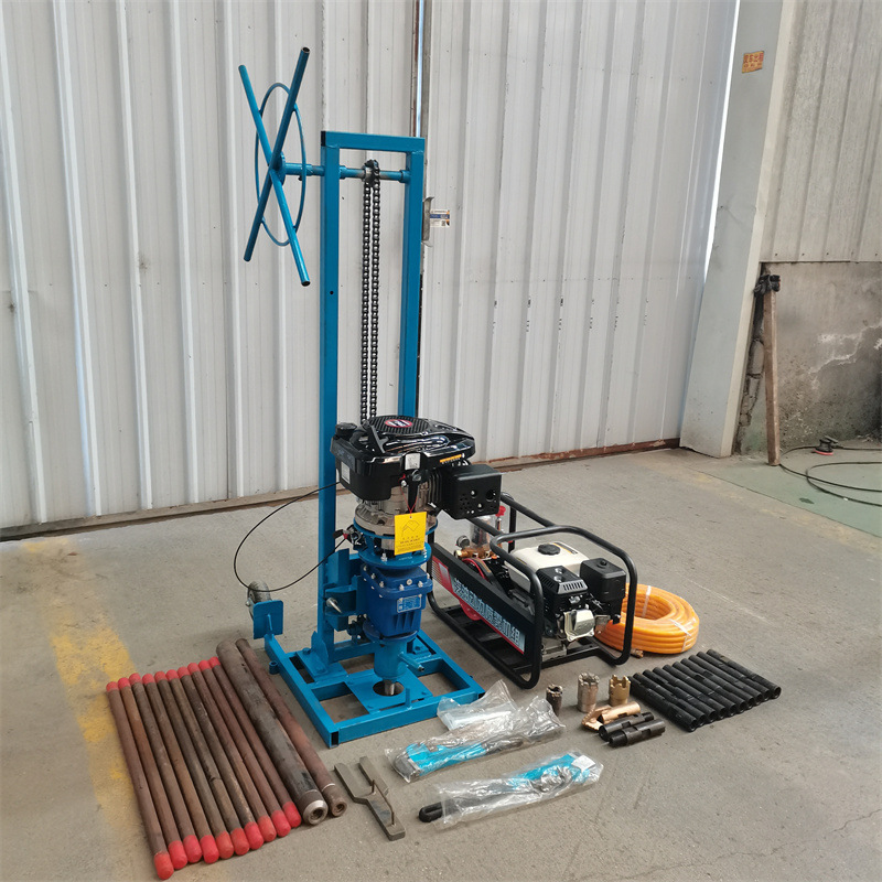 轻便型勘探钻机立架式