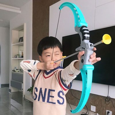 Bow and arrow Toys children Shooting motion Archery Boy tradition major sucker Target Quiver suit Cross border