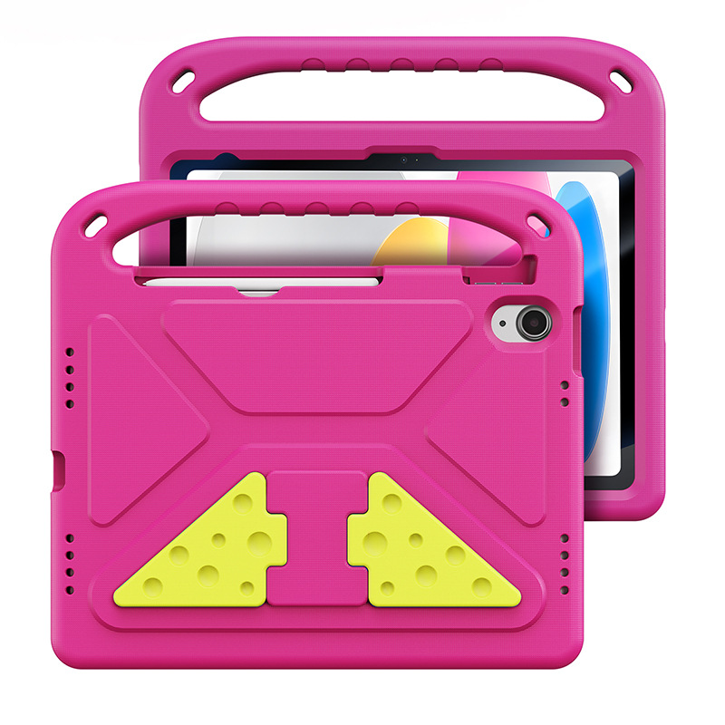 Aplicable iPadmini7 Carcasa protectora de tableta de dibujos animados iPad10.2 Material EVA de protección ambiental Funda protectora portátil al por mayor