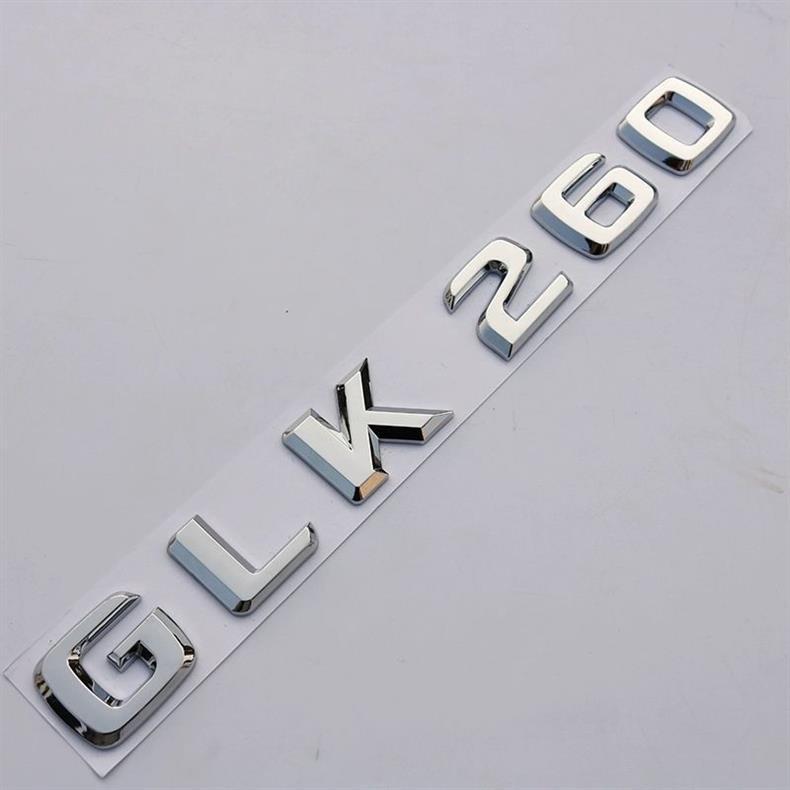 Old model Mercedes-Benz GLK200 lettering, GLK300 rear lettering, GLK350 rear lettering, GLK260 4MATIC modified car lettering stickers