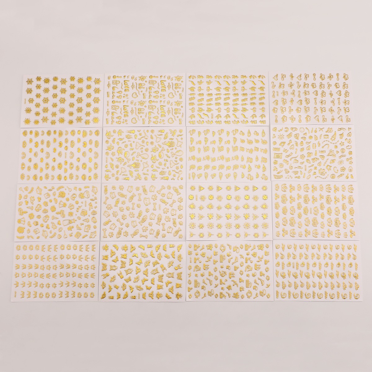 G24 네일아트 스티커 1세트 (16매)