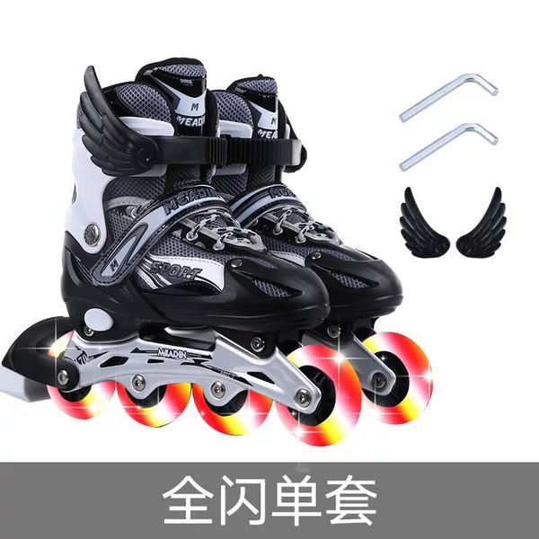 Black full flash shoes (shoes only)