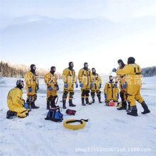 应急抢险救生服冰面救援服防寒水域保暖可拆卸内衬连体保温服