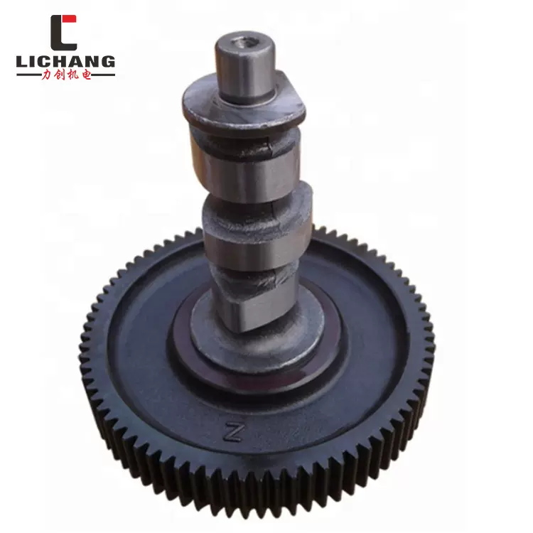 柴油发电机配件5KW 微耕机186F/188FA 凸轮轴 5kw传动齿轮