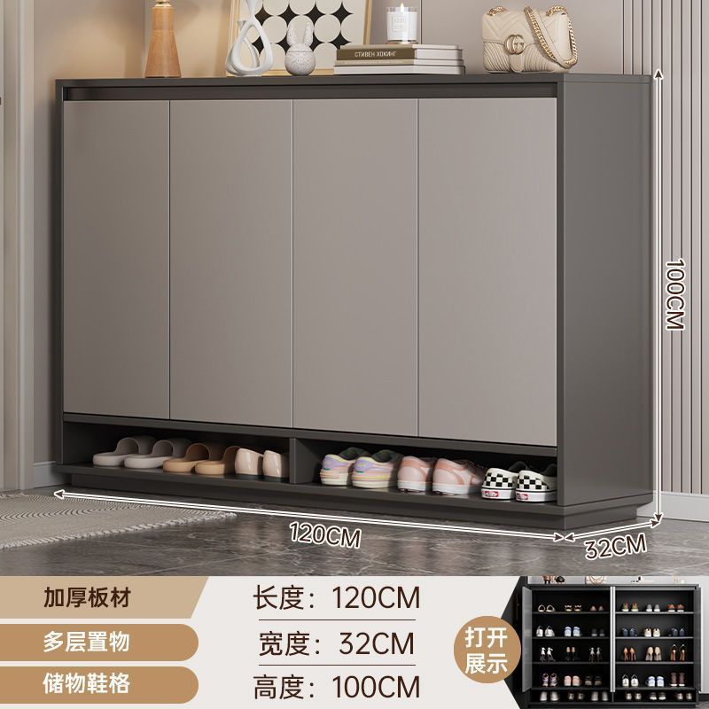 靴キャビネットホーム玄関屋内新スタイル2024人気の玄関キャビネット収納キャビネット一体型壁掛けシンプルな靴ラック|undefined