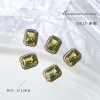 Japanese zirconium for manicure, crystal, nail decoration, light luxury style