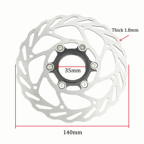 RACEWORK mountain bike center lock disc road bicycle disc brake disc center lock brake disc 140/160mm