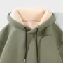 冬季青少年男生加厚连帽衫