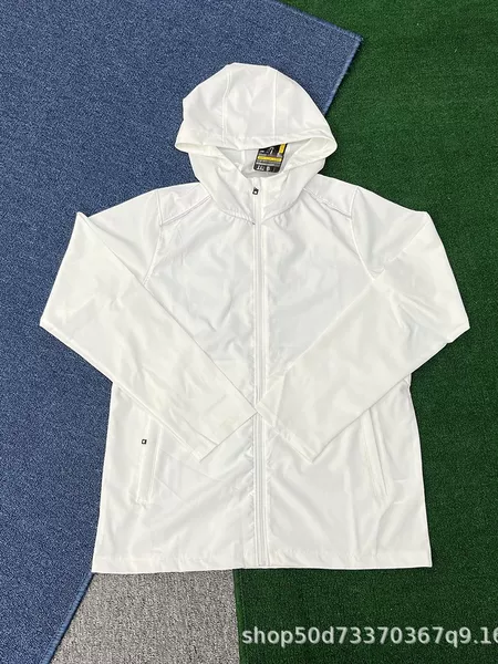 Men's Quick-Dry Hooded Jacket for Fitness Training, Spring and Autumn Running, Outdoor Hiking, Windproof, Breathable, Casual Wear
