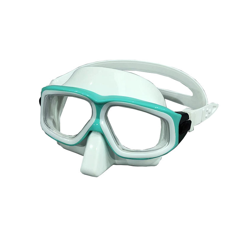 Ochelari de scufundare Ochelari de scufundare Ochelari de scufundare pentru apnee Câmp vizual larg Set de măști confortabile cu volum redus_voghion.com