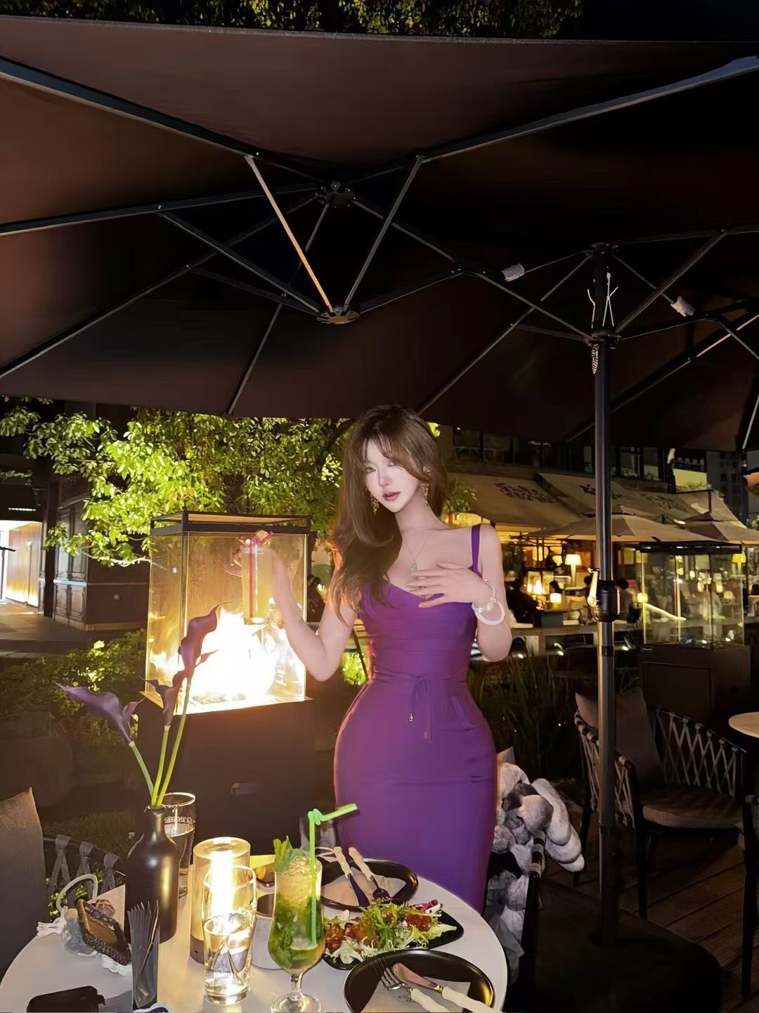 欧米の包帯のワンピースの新型の淑女はベルトのスカートを結びます。