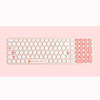 Korea Home Loopy Cartoon Pink Sea Radio is suitable for girls' keyboard office wireless keyboards