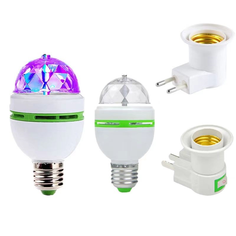 Luz de discoteca LED 3W para KTV, bola mágica pequeña E27, luz ambiental y de baile