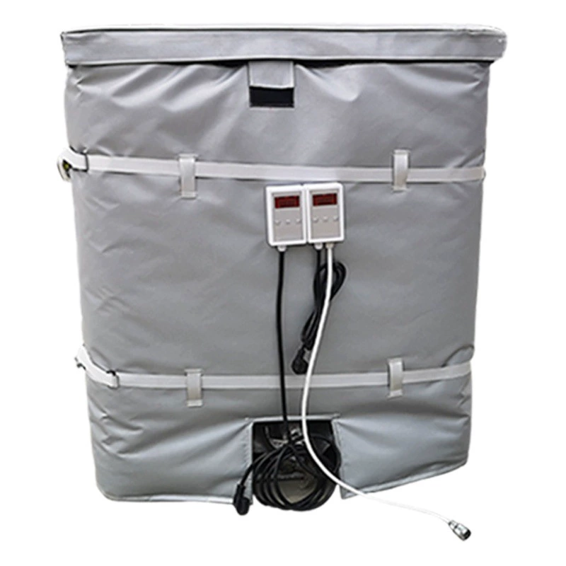 Производители поставляют нагревательное одеяло для бочек 1000 л тонн IBC нагревательное одеяло для масляных бочек промышленное нагревательное одеяло электрическое одеяло на складе