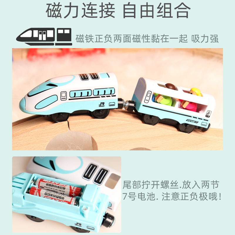 Thomas the Tank Engine Electric Track Car Model for Ages 3-6 with Magnetic High-Speed Rail Car Features