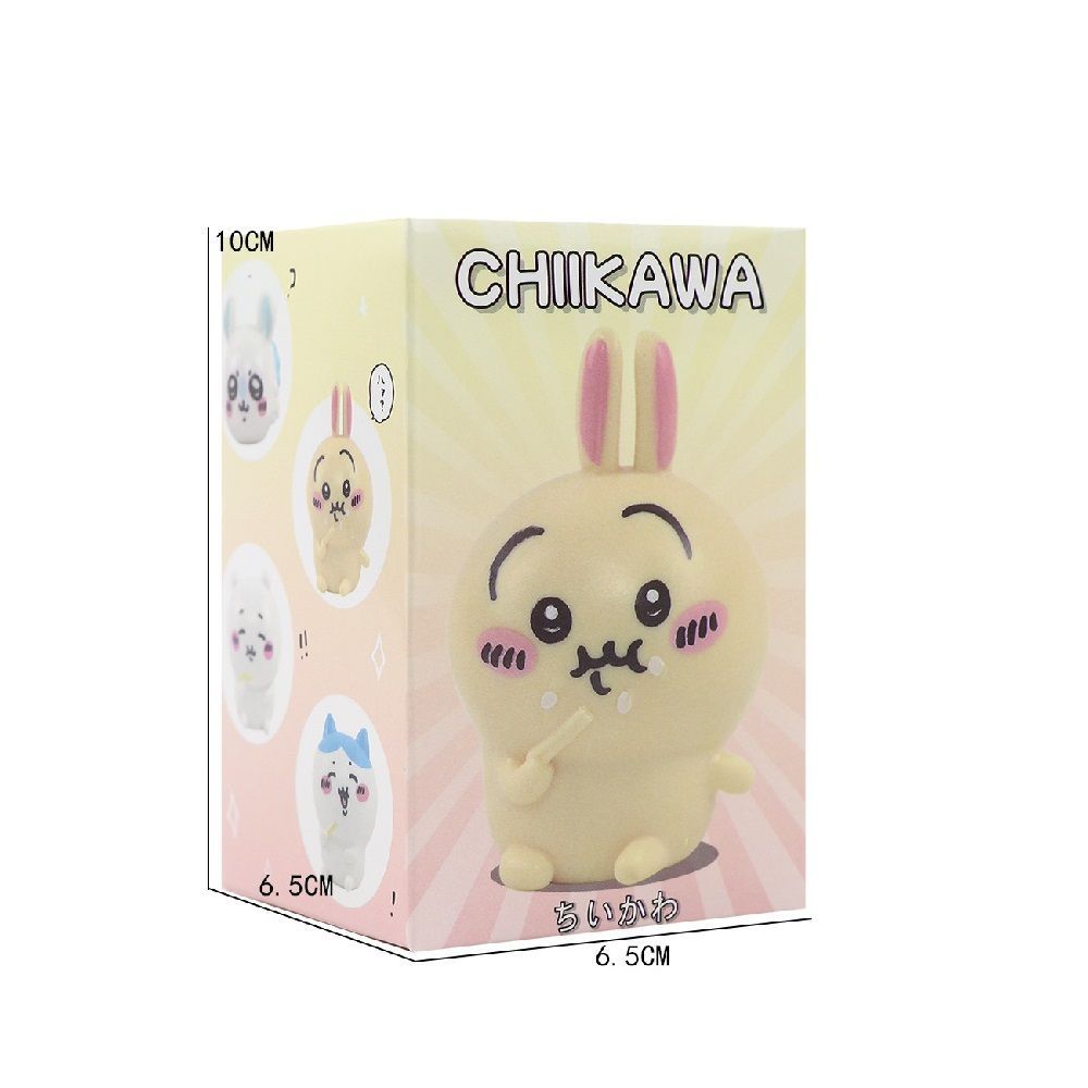 Chiikawa Usaki, Chiikawa Twisted Egg, muñeca encantadora, adornos de escritorio, regalo de cumpleaños para chicas.