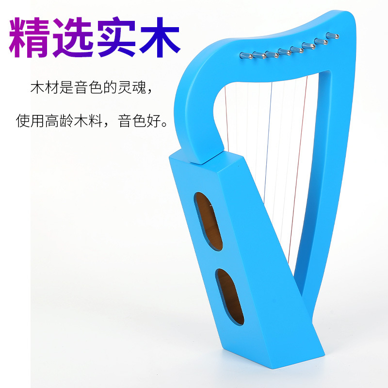 Handheld harp, musical instruments