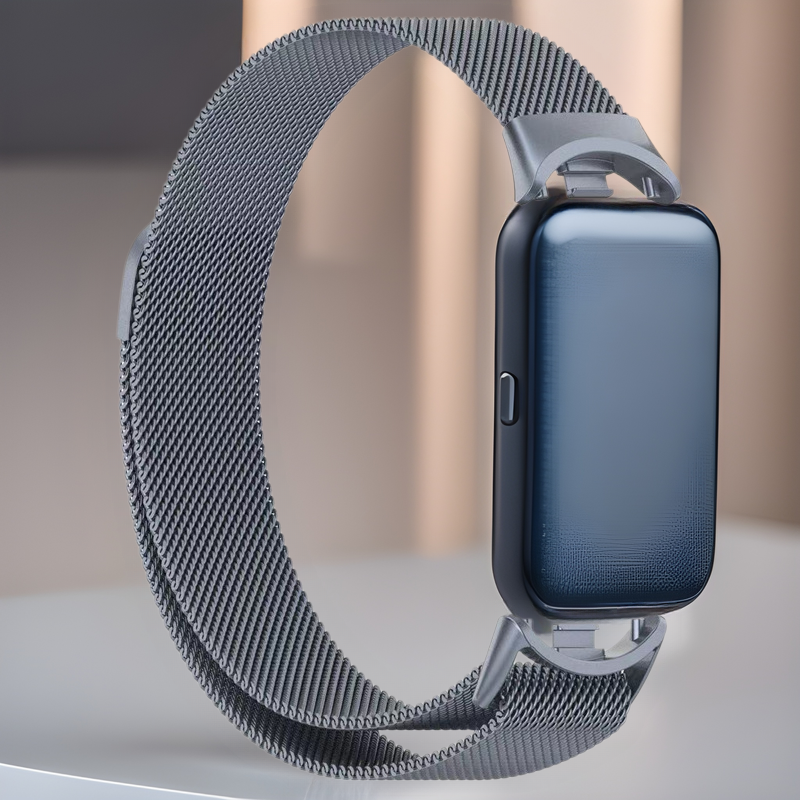 Suitable for Xiaomi Mi Band 89Nfc Milanese Strap Stainless Steel Metal Magnetic Milan Strap Xiaomi 9 Wristband