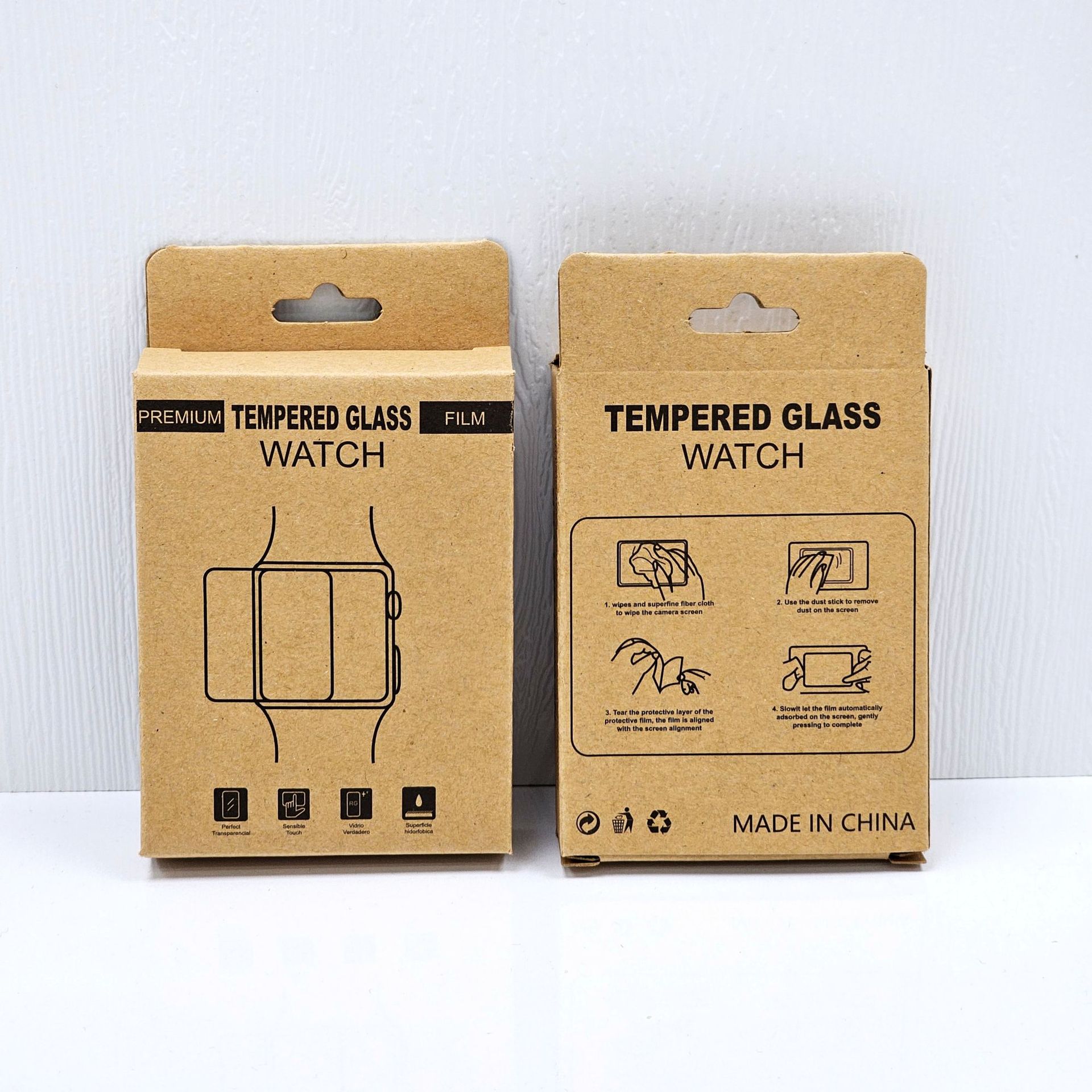 두꺼운 소 카드 (110*67*18) mm + 대형 물집 (58*51) mm