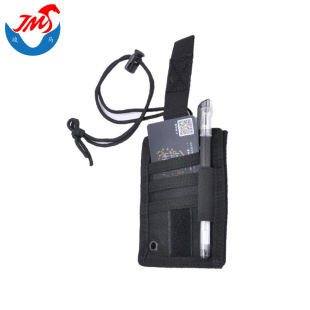 Hot Selling Tactical Badge Tag Lanyard Key Ring Id Bag Outdoor Tag Rope Military Fan Portable Card Holder