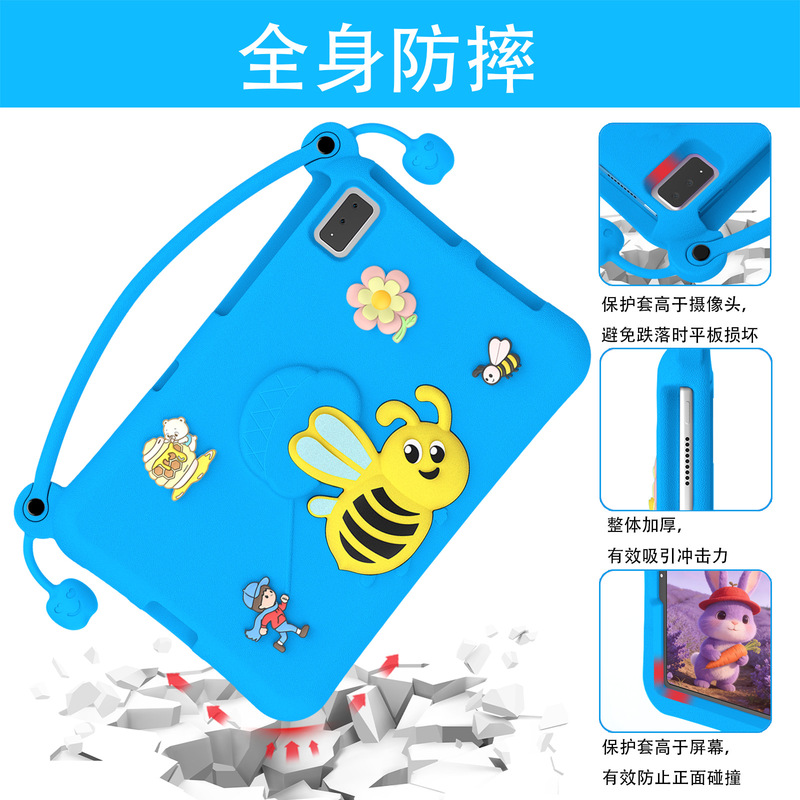 Shockproof Tablet Case Suitable for Lenovo K10 Tb-X6C6F 10.3 Cute Cartoon Style M10 X606F Protective Cover