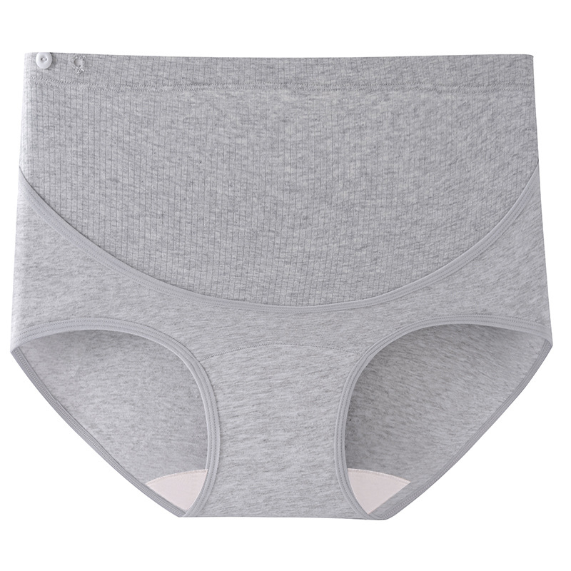 Ropa interior de maternidad, algodón puro, antibacteriano, entrepierna, especial para embarazo, calzoncillos de cintura alta, algodón puro, refrescante