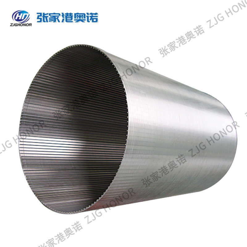 来图定制优质不锈钢全焊式绕丝正卷筛管 约翰逊网精密自清洗滤芯