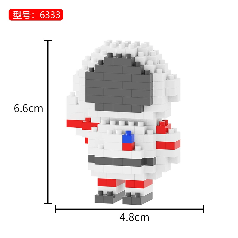 Mini constructor Lego DIY dolls, small buildable figures, assorted characters, 4×8×11 cm