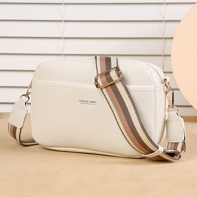 LONNY bolso de mujer de moda 2023 nuevo comercio exterior transfronterizo color sólido PU bolsa de mensajero Bolso pequeño de las mujeres bolso de hombro de las mujeres