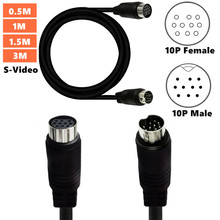s-video 10Pin��ĸ�������L��������s����mini DIN 10ᘿ�ҕ�l��