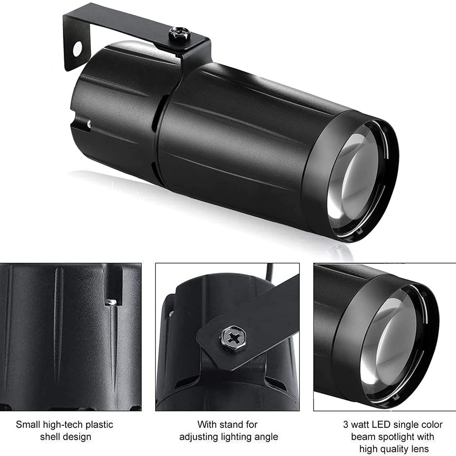 3WLED círculo de alta potencia Luz de lluvia/Spotlight LED luz de la etapa de lluvia Luz de salón de baile caballo Luz de espejo bola de luz