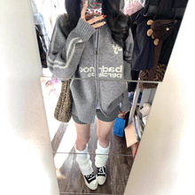 oversize�������L���I���ë���_��Ů�����＾�¿��n�挒��ᘿ���