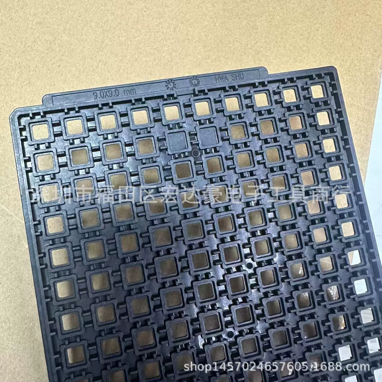 IC лоток HWASHU 9*9 антистатический устойчивый к высоким температурам
