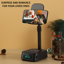 龙卫士Q2创意手机支架智能家居品牌多功能蓝牙音箱懒人支架三合一