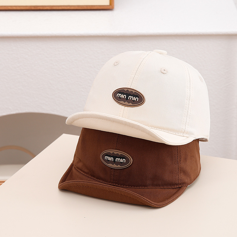 Sombreros para bebés primavera y otoño bebés para hombres y mujeres nuevos super lindos sombreros para niños coreanos sombreros de béisbol