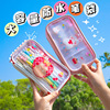 Transparent Japanese high quality capacious pencil case for elementary school students, 2022 collection