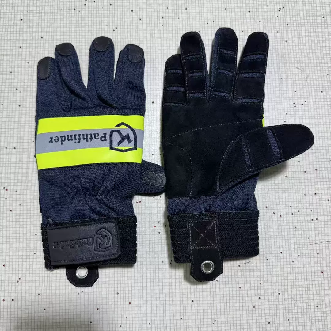 消防比武训练手套消防员专用防滑耐磨抢险救援手套耐磨灭火手套