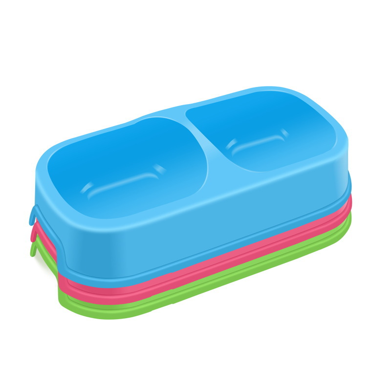 Comer y beber de doble propósito Pet Bowl pequeño tazón de comida para perros tazón de comida para gatos tazón para beber perro comiendo y comiendo vajilla suministros para mascotas