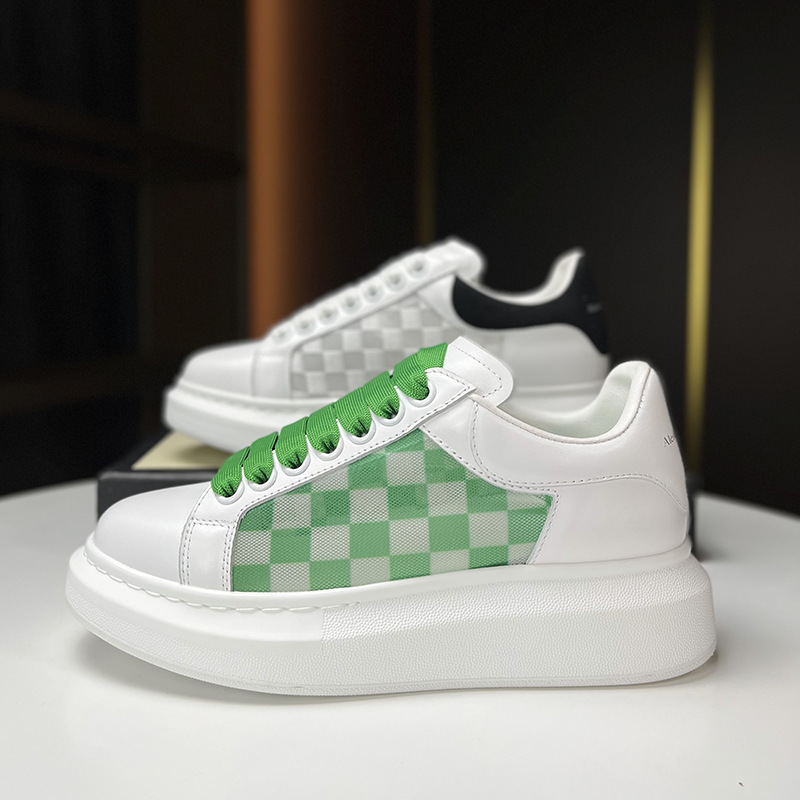 Aile Xiu Mai Kun Scarpe da donna con suola spessa bianche per coppie, primavera 2024, traspiranti e comode, scarpe casual sottili per_voghion.com