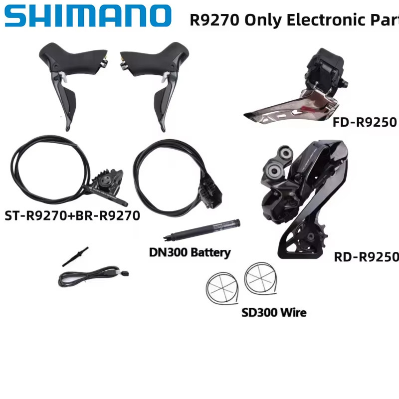 Shimano R9270 Hand Shift 2X12 Speed Front/Rear Derailleur Di2 Road Bike
